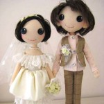 Свадебная кукла – стильная находка